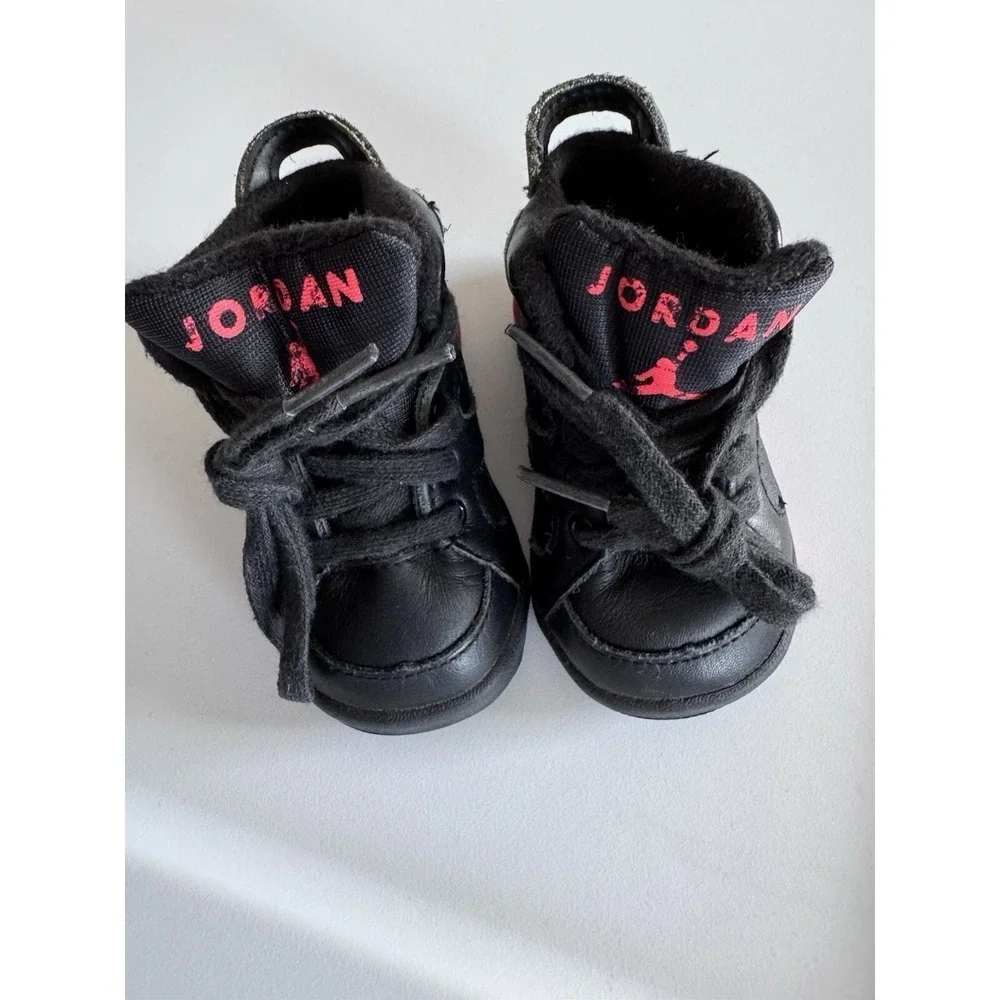 Vintage VTG Original 1991 Nike Air Jordan 6 Infrared Kids sz 3 Michael Jordan OG